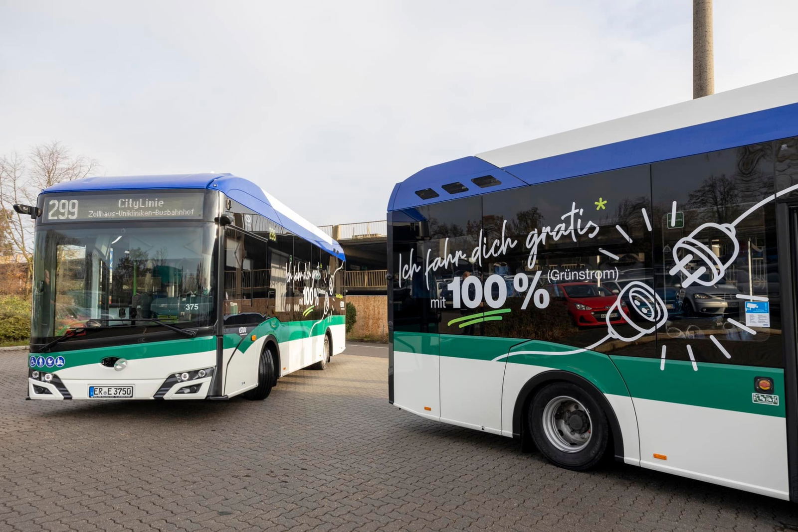 Erlangenben álltak forgalomba Németország első Solaris Urbino 9 LE electric midibuszai