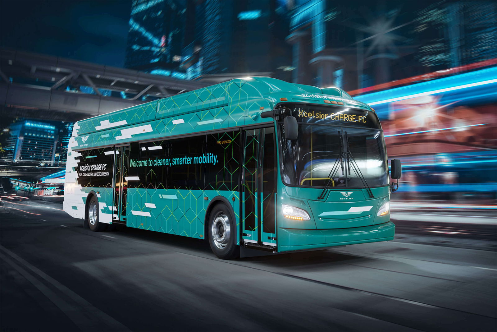 A kaliforniai SamTrans 108 új hidrogénbuszt vásárol a New Flyertől