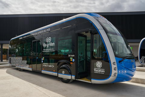 Mexikóba szállít elektromos buszokat az Irizar