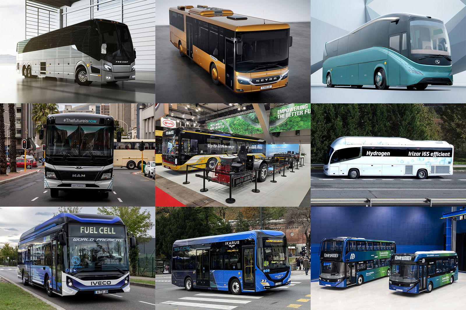 Ezek voltak a 2023-as év buszos újdonságai