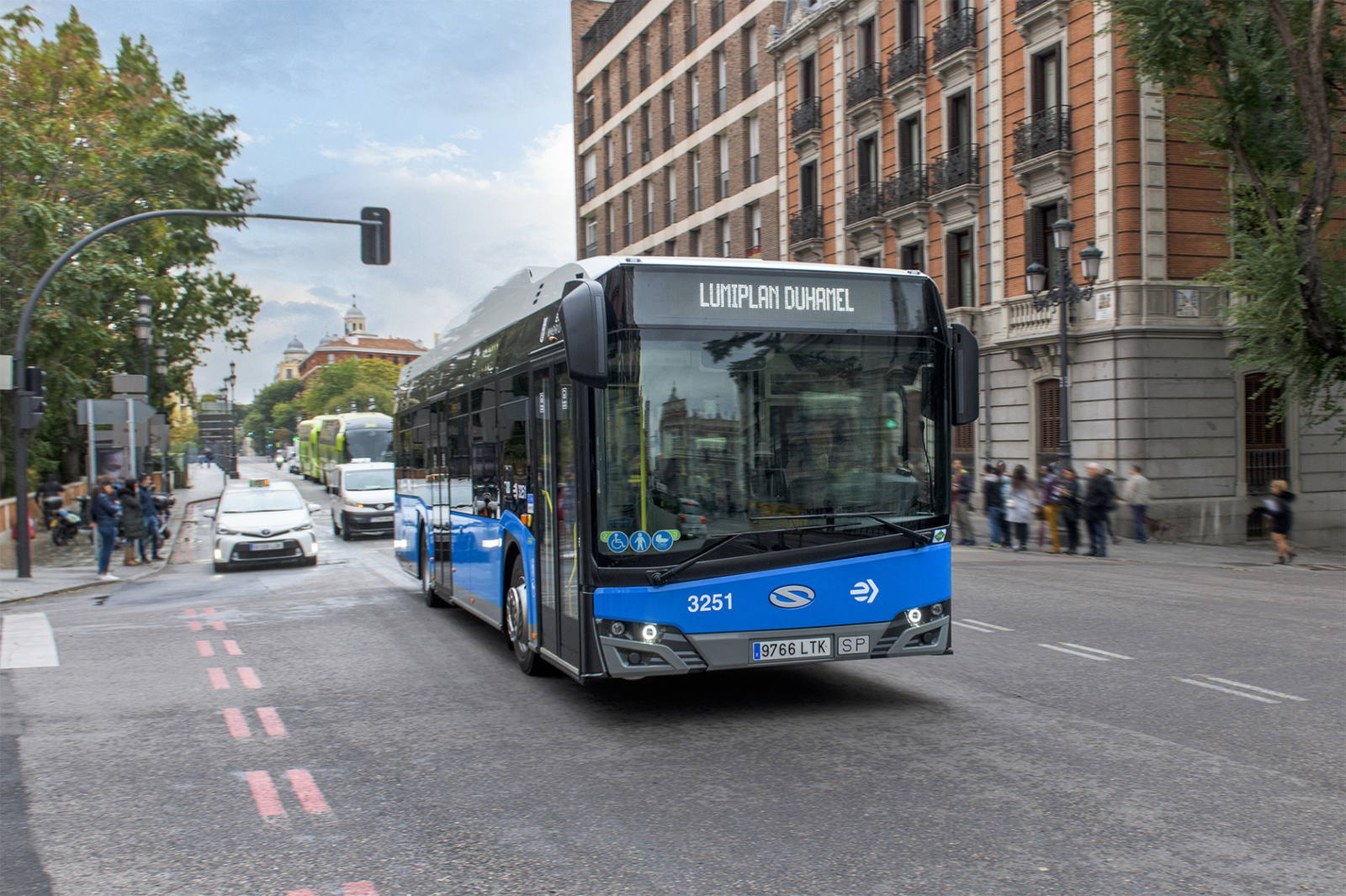 Újabb Solaris villanybuszokat rendelt az EMT Madrid
