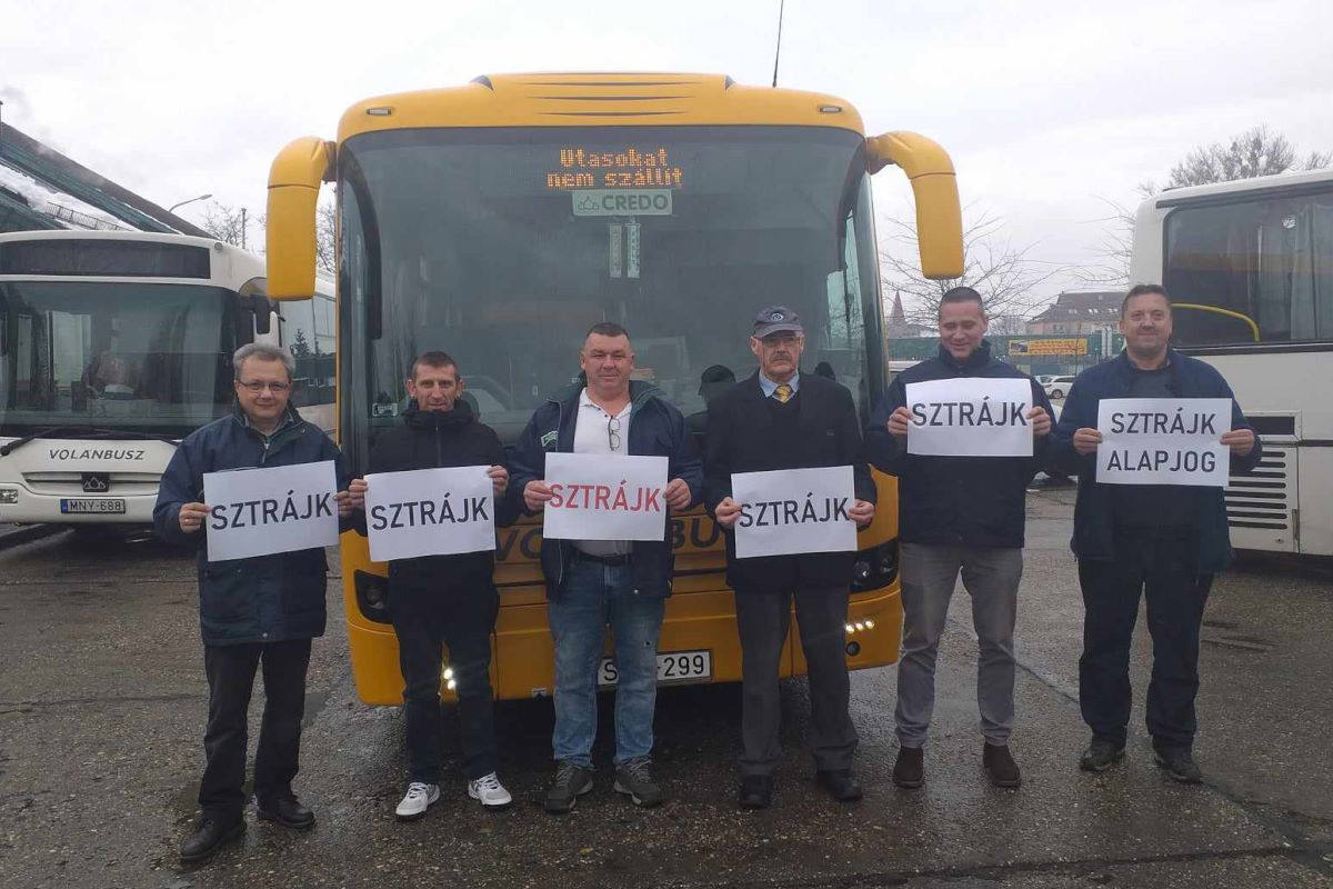 Újabb sztrájk következik a Volánbusznál