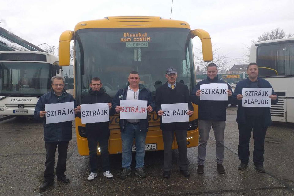 Újabb sztrájk következik a Volánbusznál