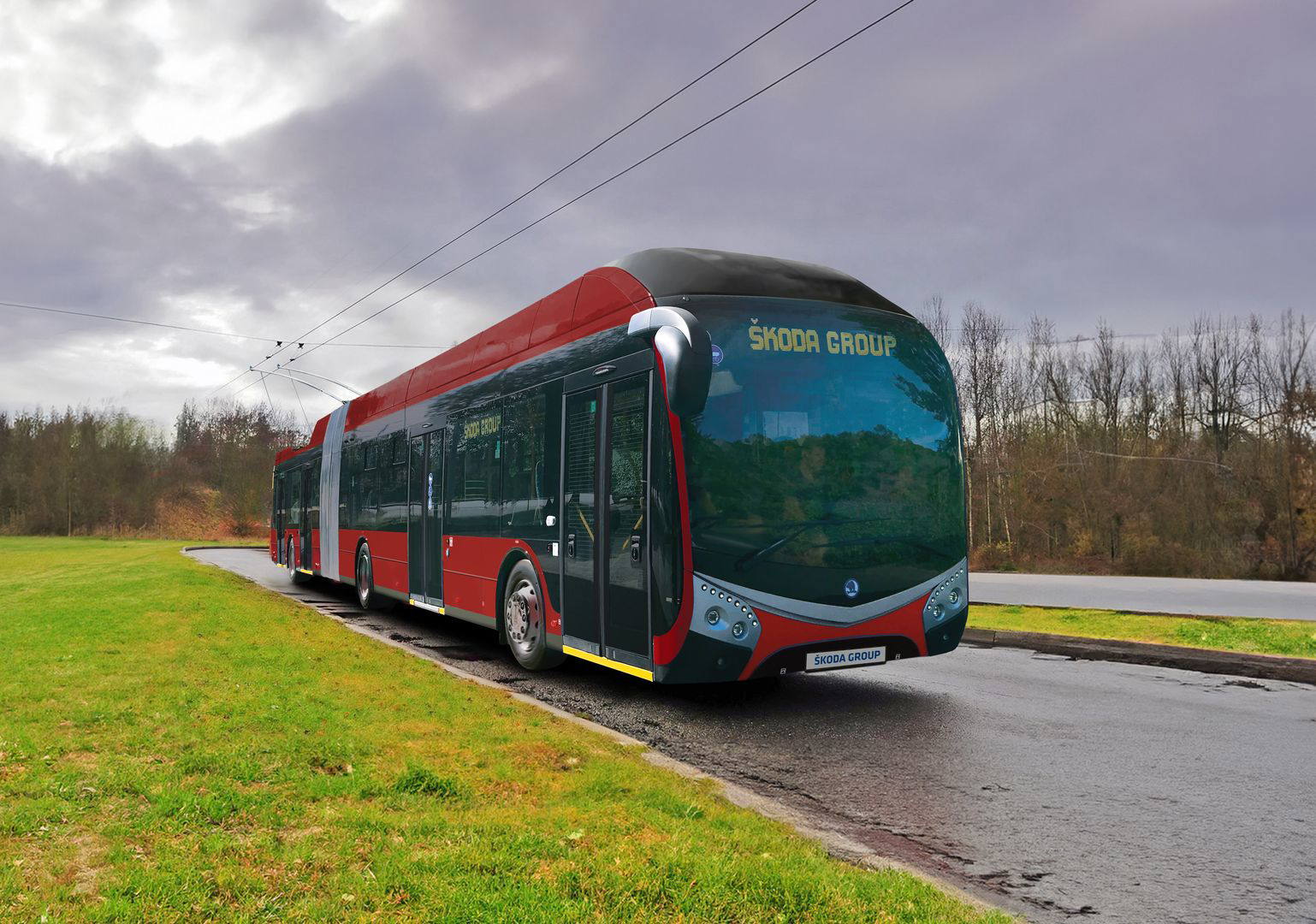 Škoda 33 Tr csuklós trolibuszokat vásárol České Budějovice