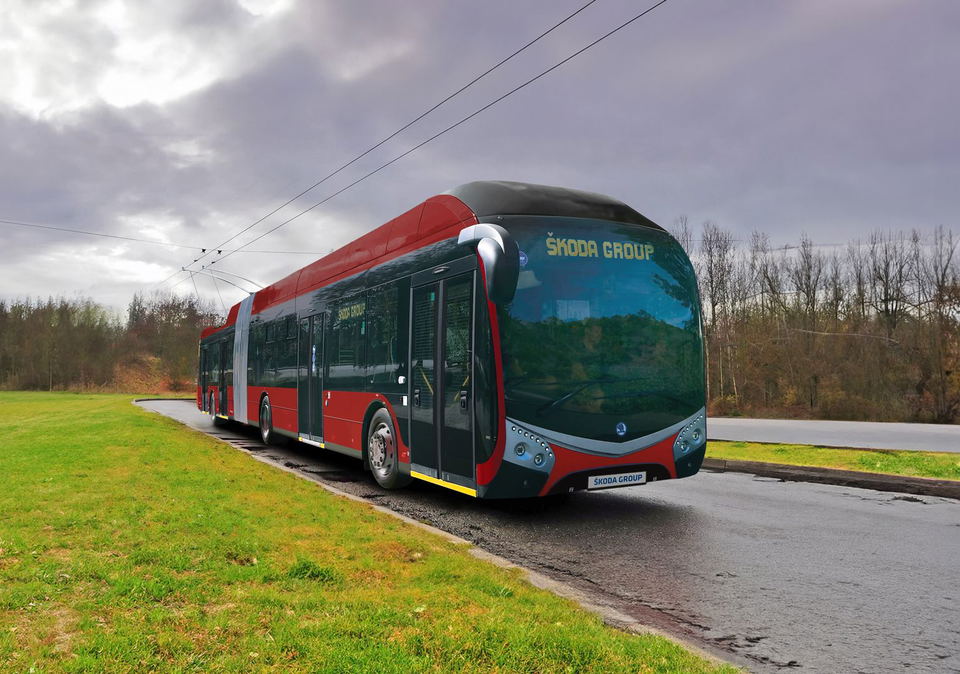 Škoda 33 Tr csuklós trolibuszokat vásárol České Budějovice