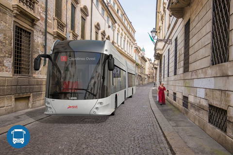 Villámtöltős csuklós buszokat szállít a Hess az olaszországi Vicenzába