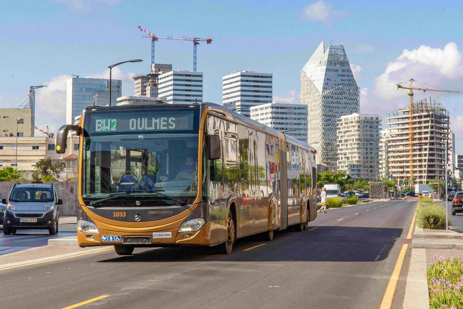 Megkezdte működését Casablanca új BRT-hálózata
