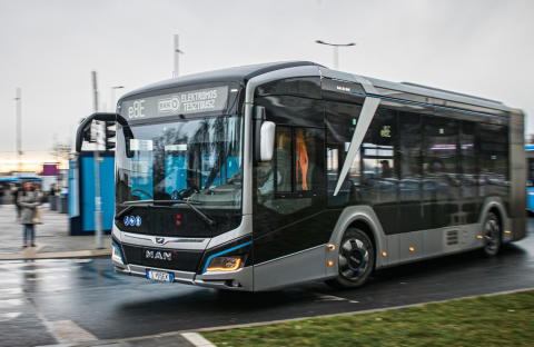 Candidates announced for BKK's articulated and midi electric bus operation tenders