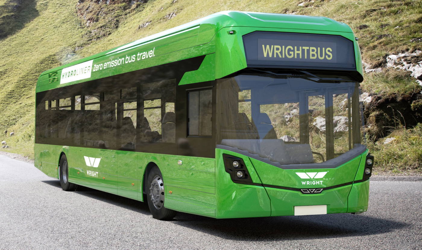 Hidrogénhajtású típusaival vetheti meg a lábát Európa kontinentális részén a Wrightbus
