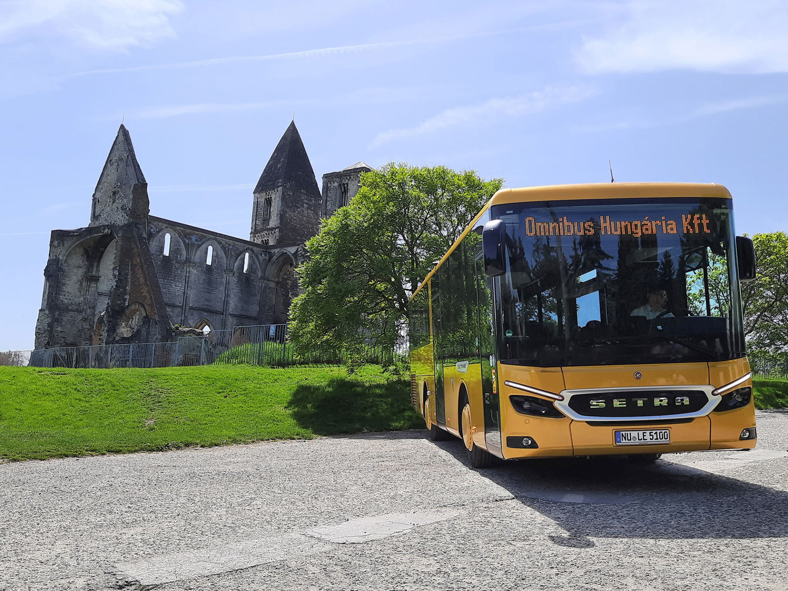 Mézarany ékszerdoboz – Setra S 510 LE hybrid menetpróba