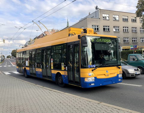 Beváltak az önjáró trolibuszok a csehországi Zlínben