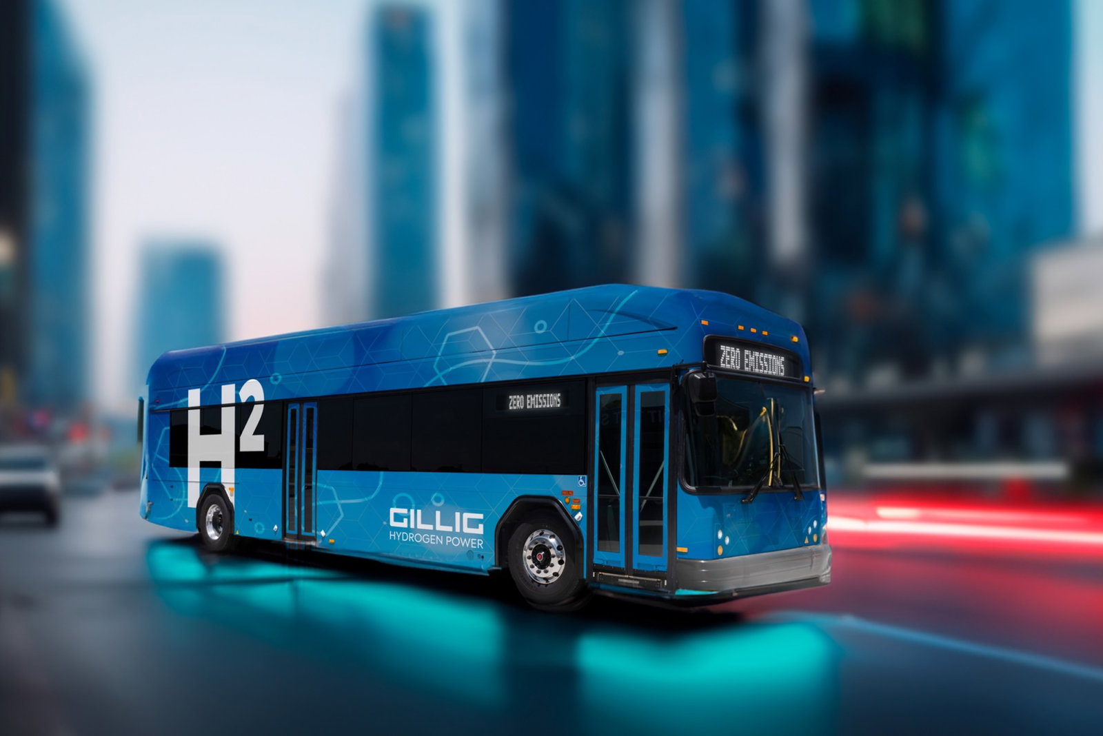 Hidrogénhajtású busztípuson dolgozik a Gillig, a BAE Systems és a Ballard Power Systems