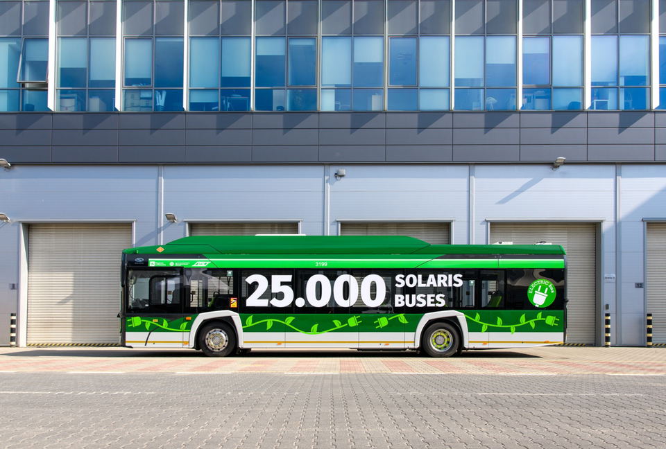 Elkészült a 25 000. Solaris autóbusz Bolechowóban