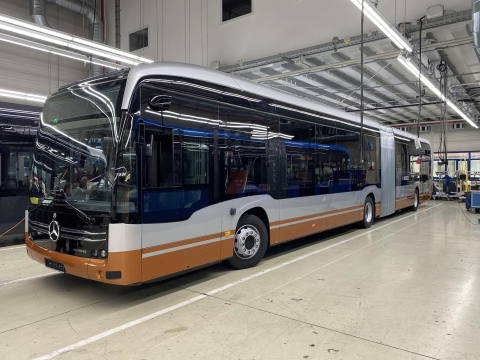 Meglátogatta leendő Mercedes-Benz eCitaro G villanybuszait a brüsszeli STIB-MIVB