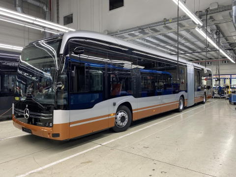 Meglátogatta leendő Mercedes-Benz eCitaro G villanybuszait a brüsszeli STIB-MIVB