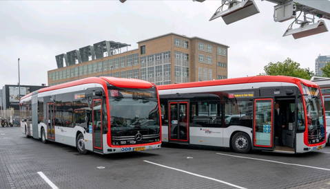 Százkét darab eCitaro érkezésével válik teljesen elektromossá a hágai HTM flottája