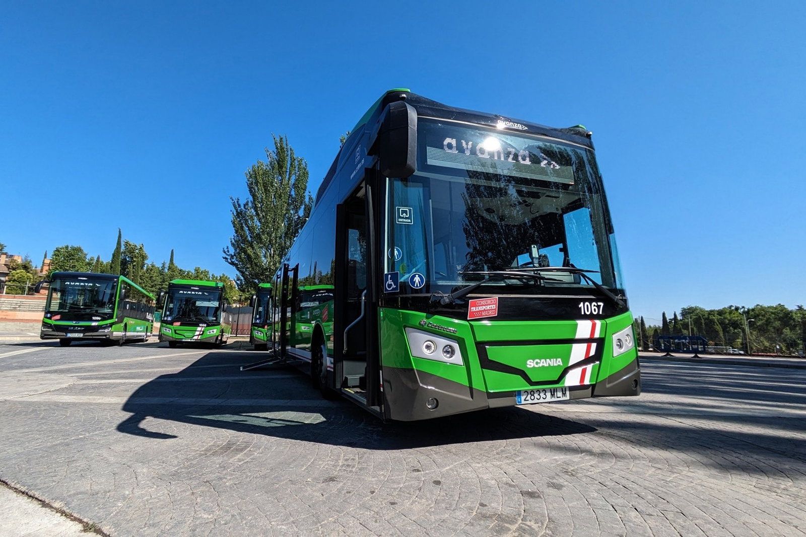 Scania alvázas hibrid hajtású Castrosua és Irizar autóbuszok érkeztek Madrid vonzáskörzetébe
