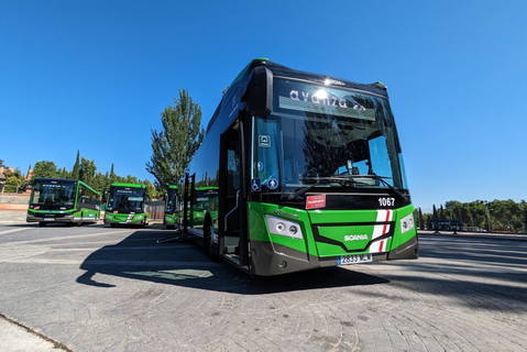 Scania alvázas hibrid hajtású Castrosua és Irizar autóbuszok érkeztek Madrid vonzáskörzetébe