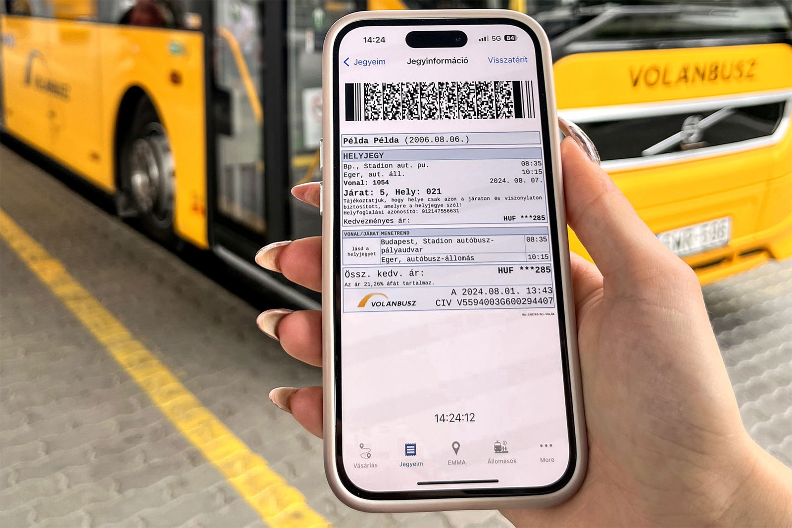 Már naponta négyezer utas használja a MÁV appot buszjegy vásárlására