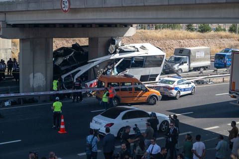 Horrorba illő buszbaleset történt Törökországban