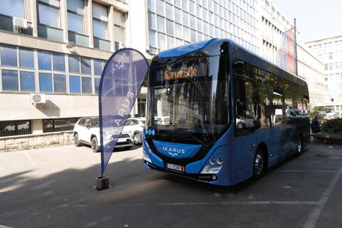 Belgrádban tesztelik az Ikarus 80e midibuszt