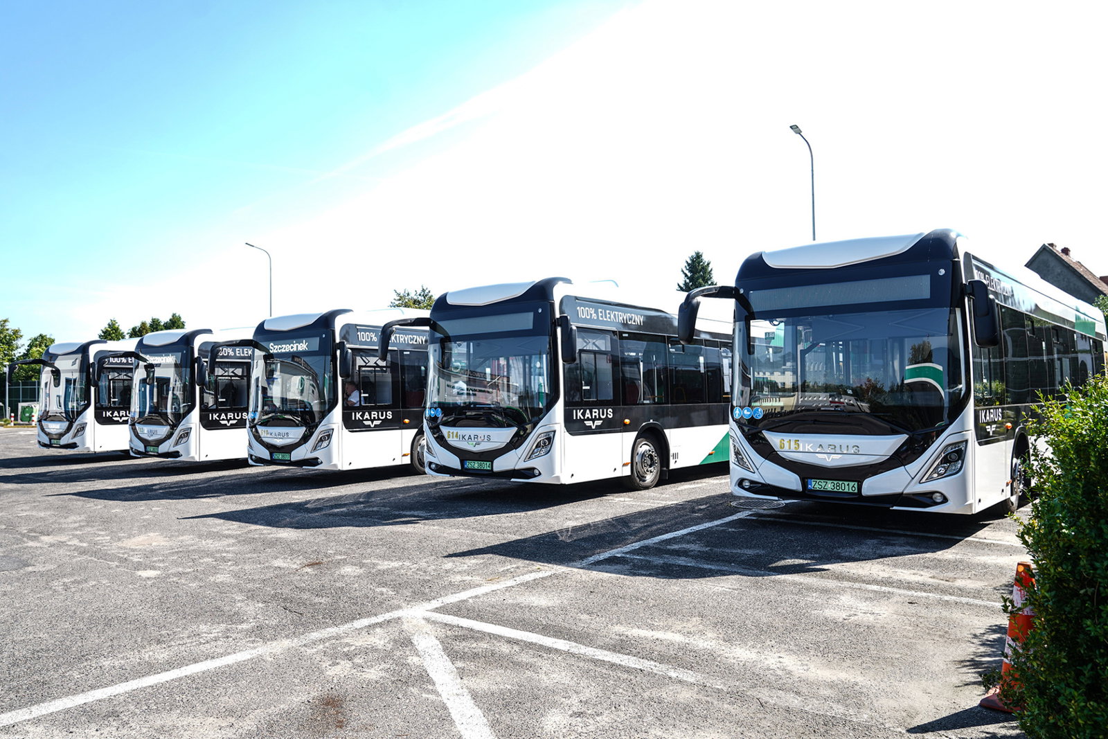 Forgalomba álltak Szczecinek vadonatúj Ikarus 120e villanybuszai
