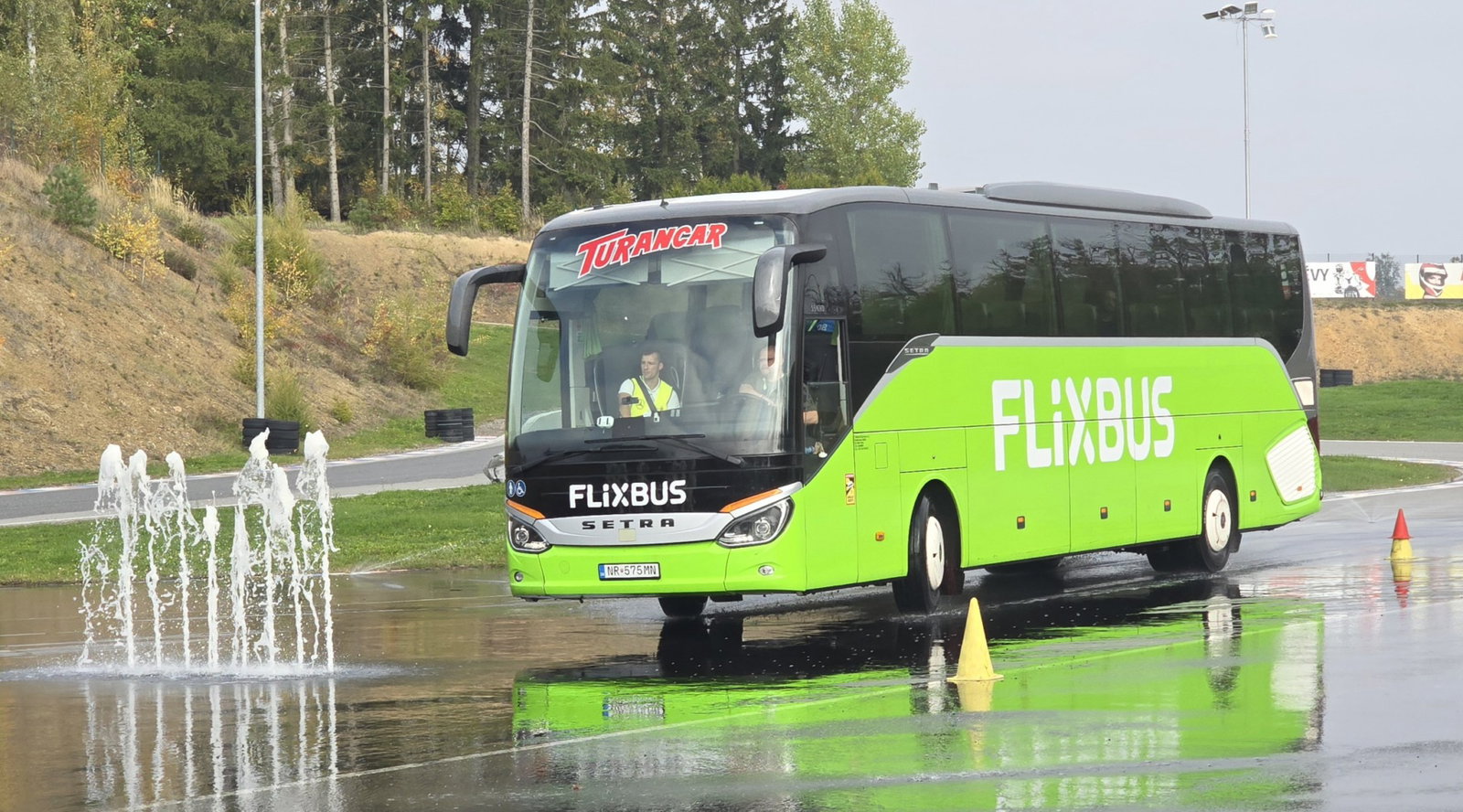 FlixBus Safety Day in Brno - safety first