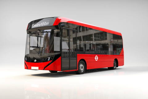 Újabb megrendelést kapott Londonból Enviro100EV midibuszokra az Alexander Dennis