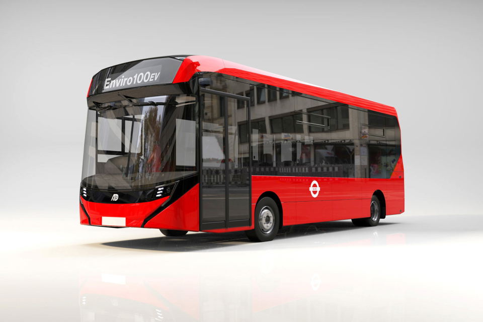 Újabb megrendelést kapott Londonból Enviro100EV midibuszokra az Alexander Dennis