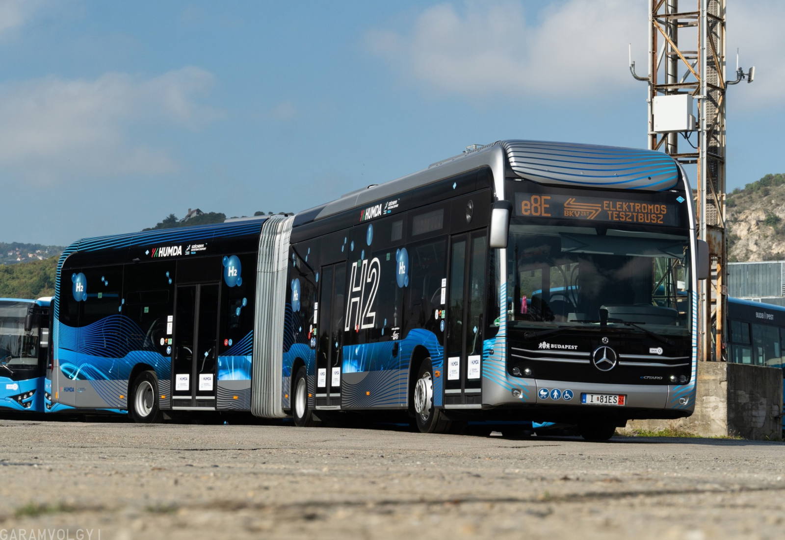Magyarországon is bemutatkozik a Mercedes-Benz eCitaro G fuel cell