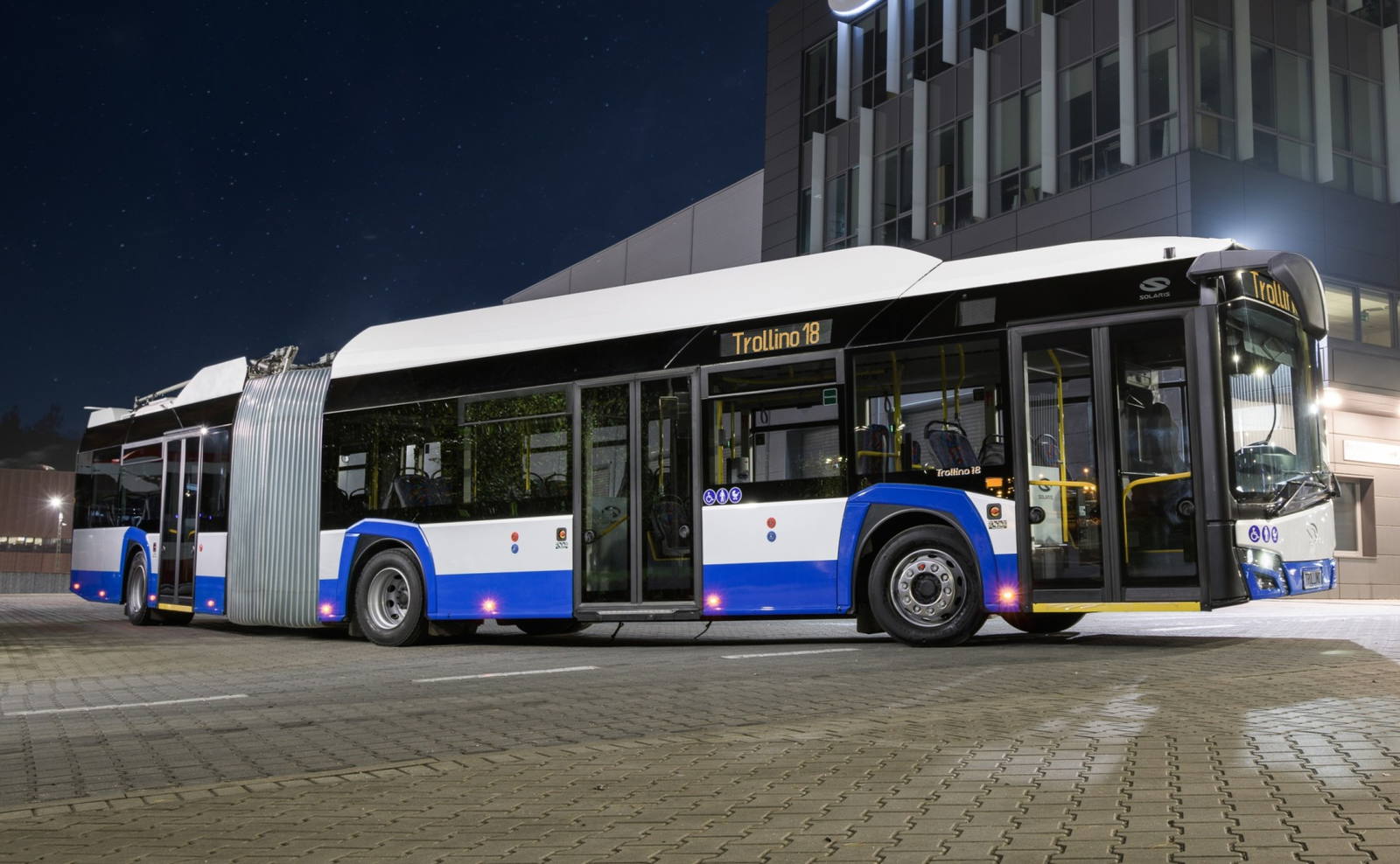 A Solaris és a Škoda Group pályázott Tallinn 40 darabos trolitenderére