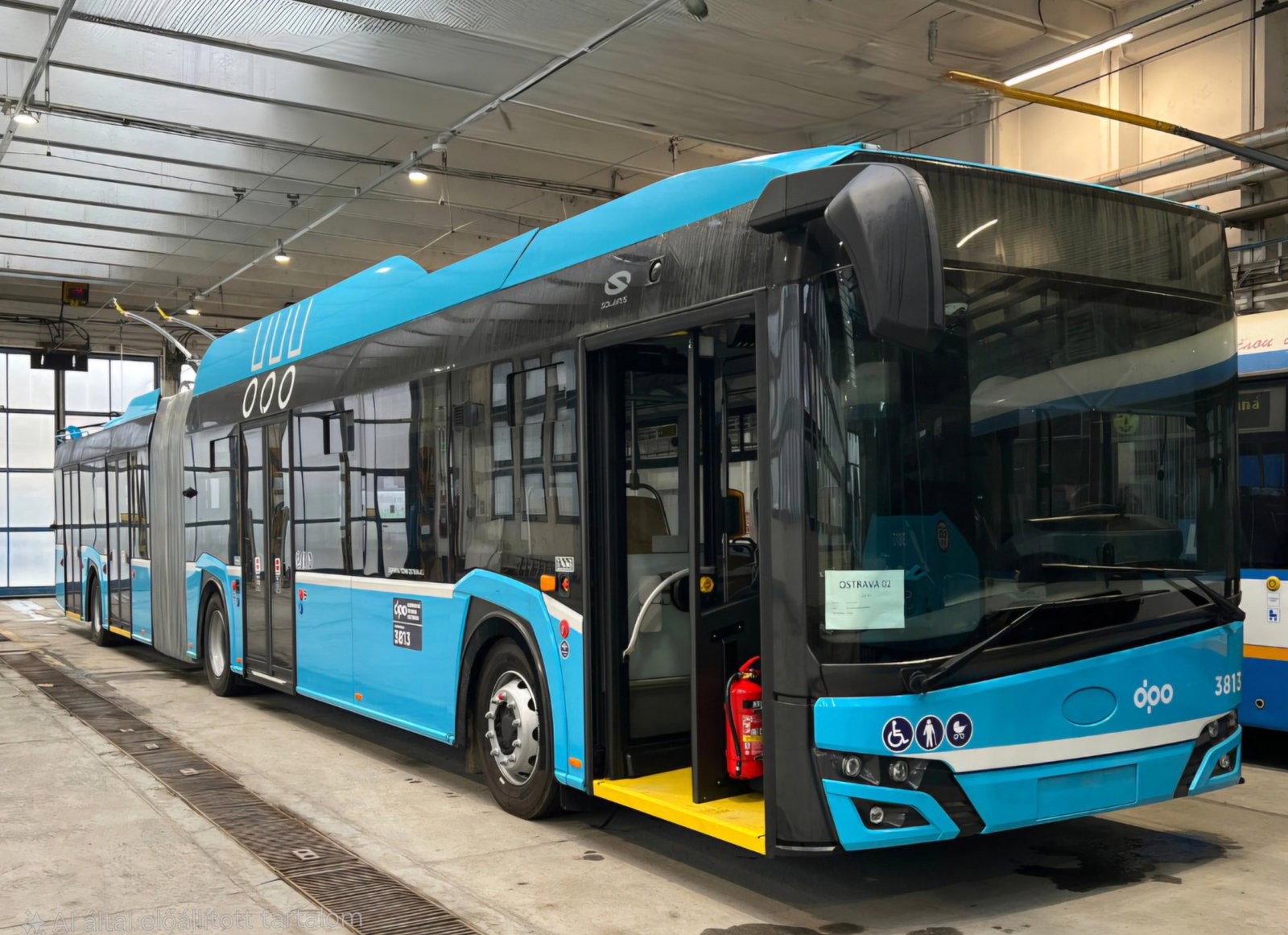 „Hazatértek” Ostrava vadonatúj Škoda 27 Tr trolijai