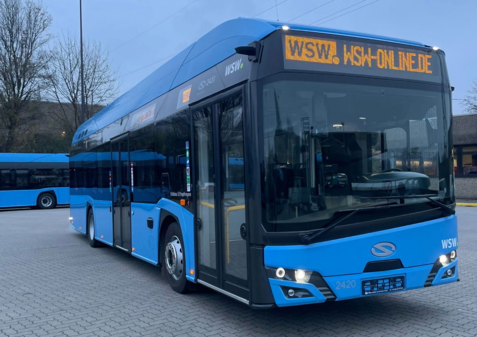 Ismét Solaris hidrogénbuszok érkeznek Wuppertalba