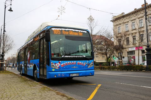 Idén is csatlakozik a Mikulásbusz a BKV fényflottájához