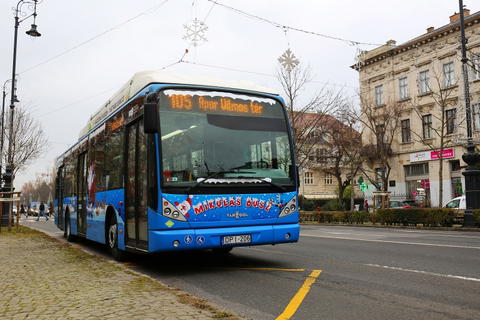 Idén is csatlakozik a Mikulásbusz a BKV fényflottájához