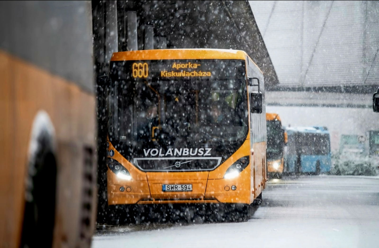 Annual Volán timetable change set for December 15