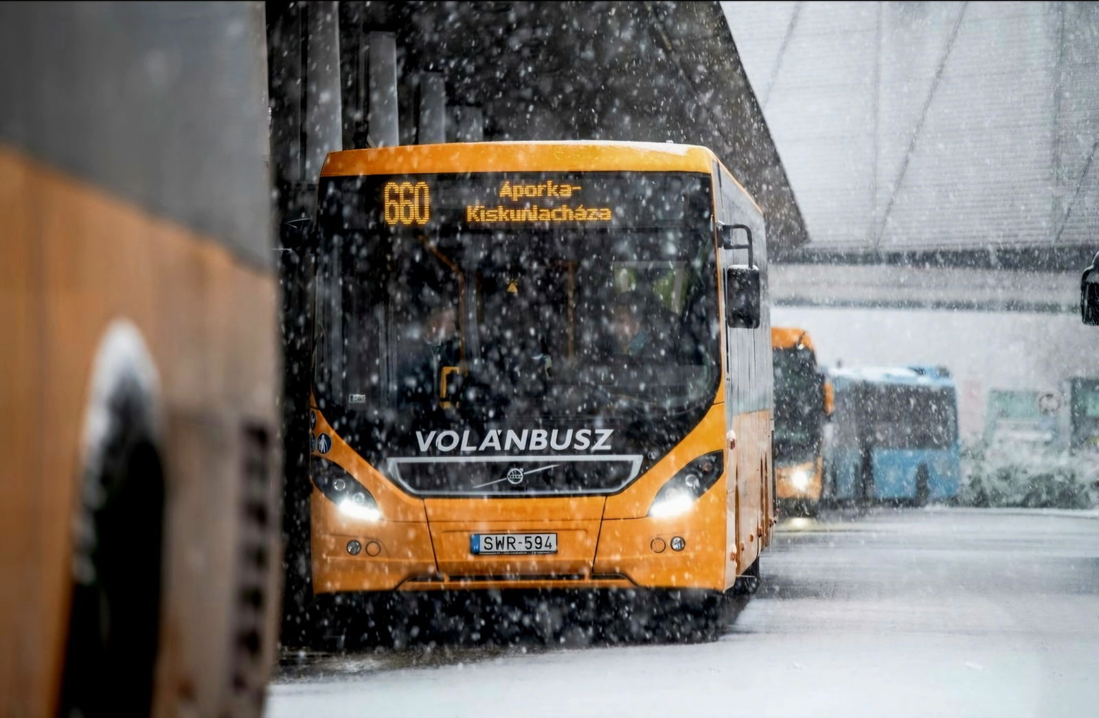 Annual Volán timetable change set for December 15