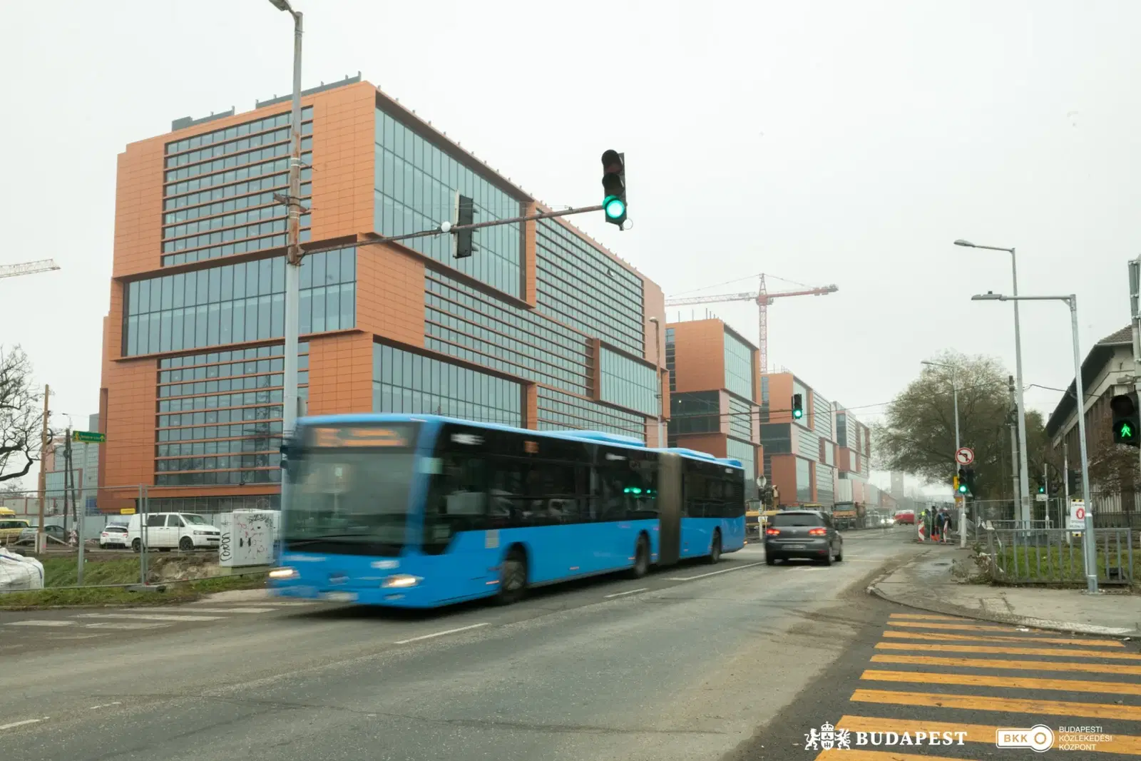Megújult a Csömöri út, változik a budapesti 110-es és 112-es busz útvonala
