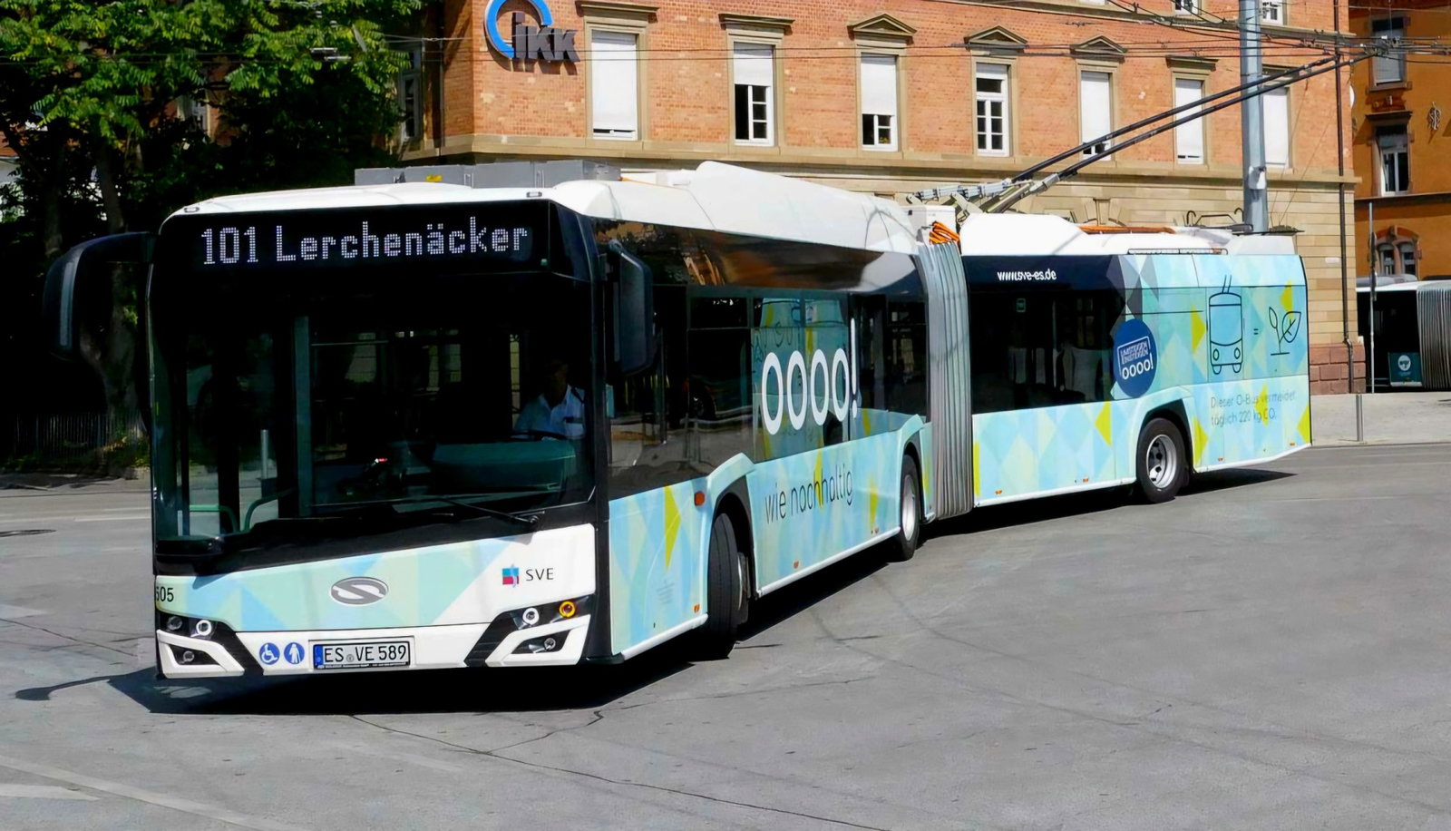 Önjáró trolibuszokkal váltja ki teljes dízelflottáját Esslingen am Neckar