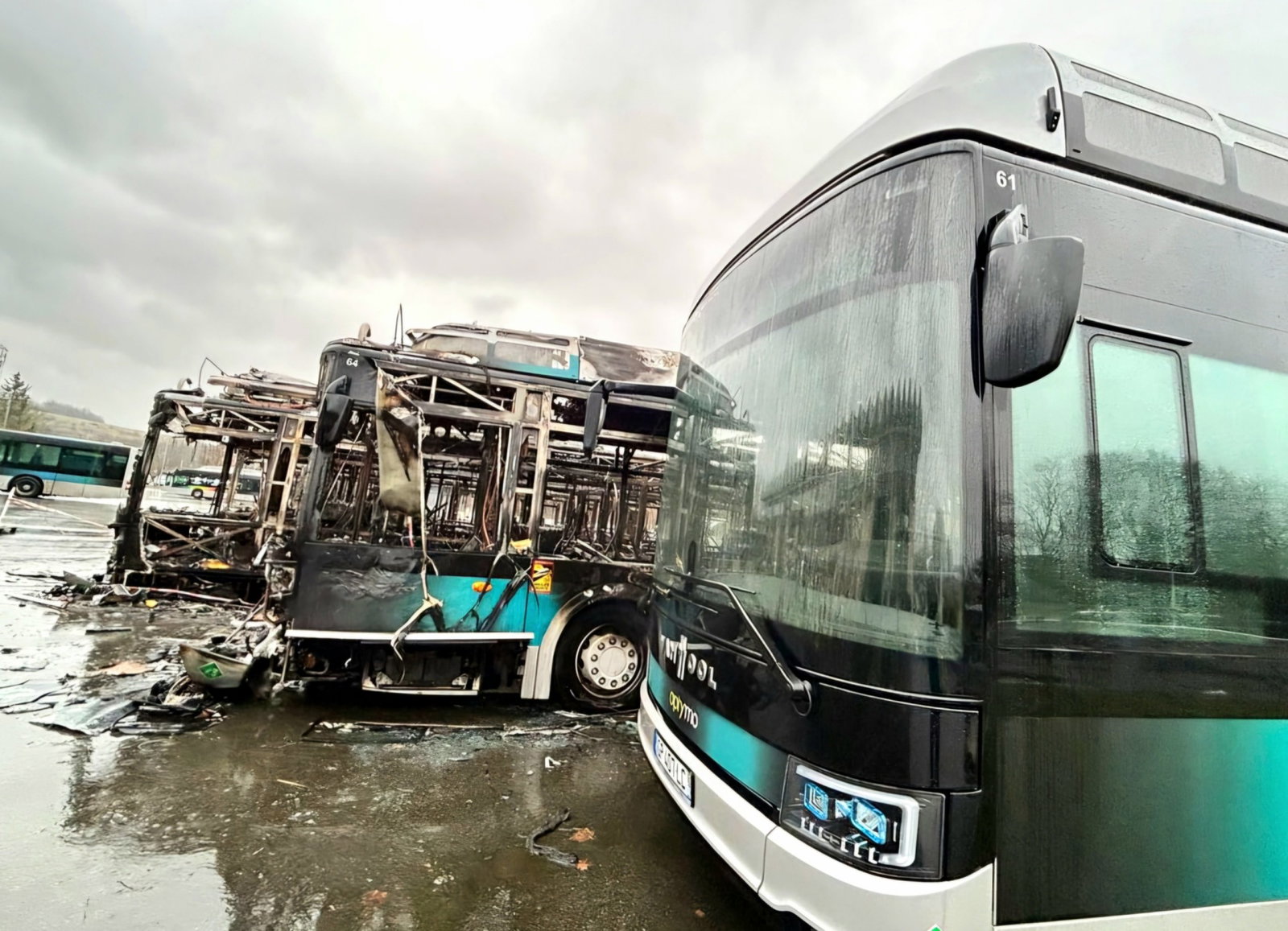 Why the hydrogen tanks of the Van Hool buses in Belfort didn't explode