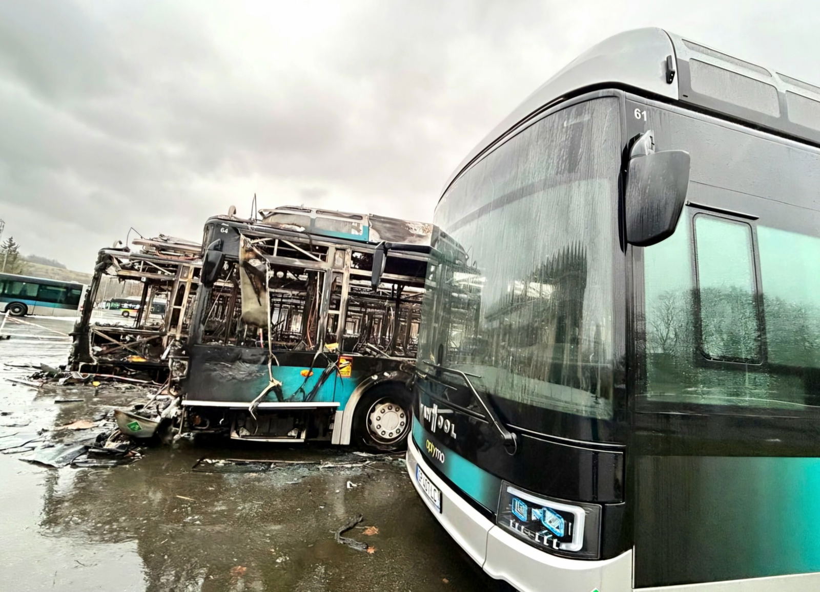 Why the hydrogen tanks of the Van Hool buses in Belfort didn't explode