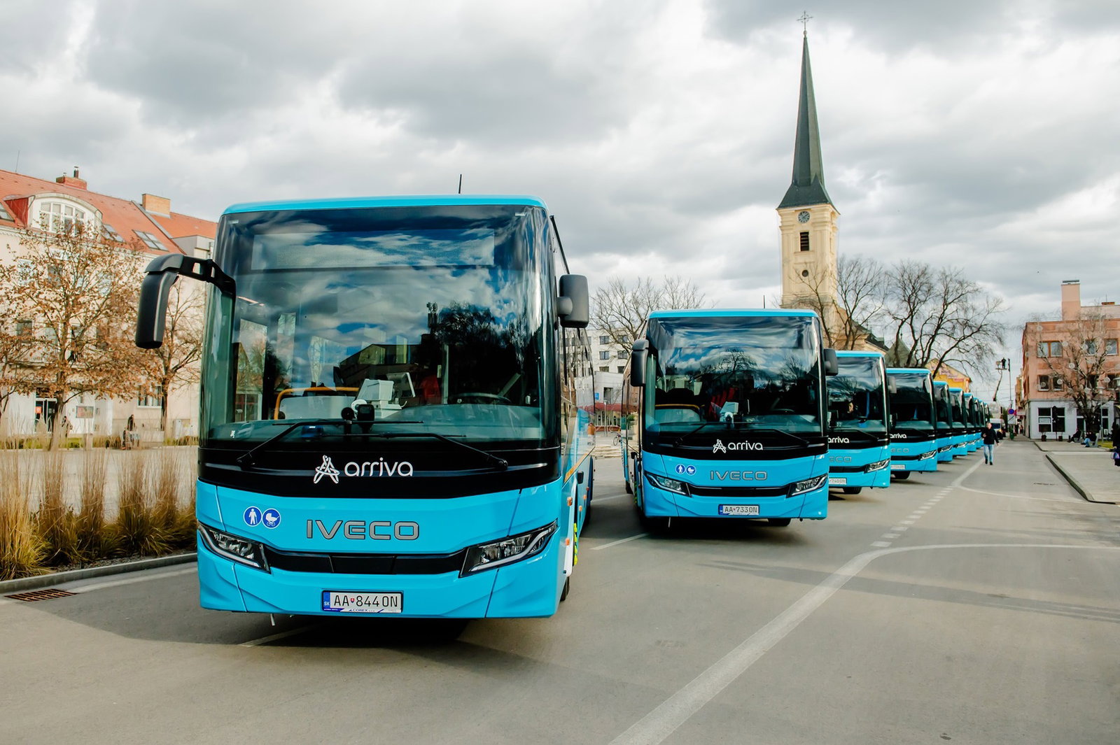 Újabb Iveco Crossway autóbuszokat állít forgalomba Nyitra térségében az Arriva