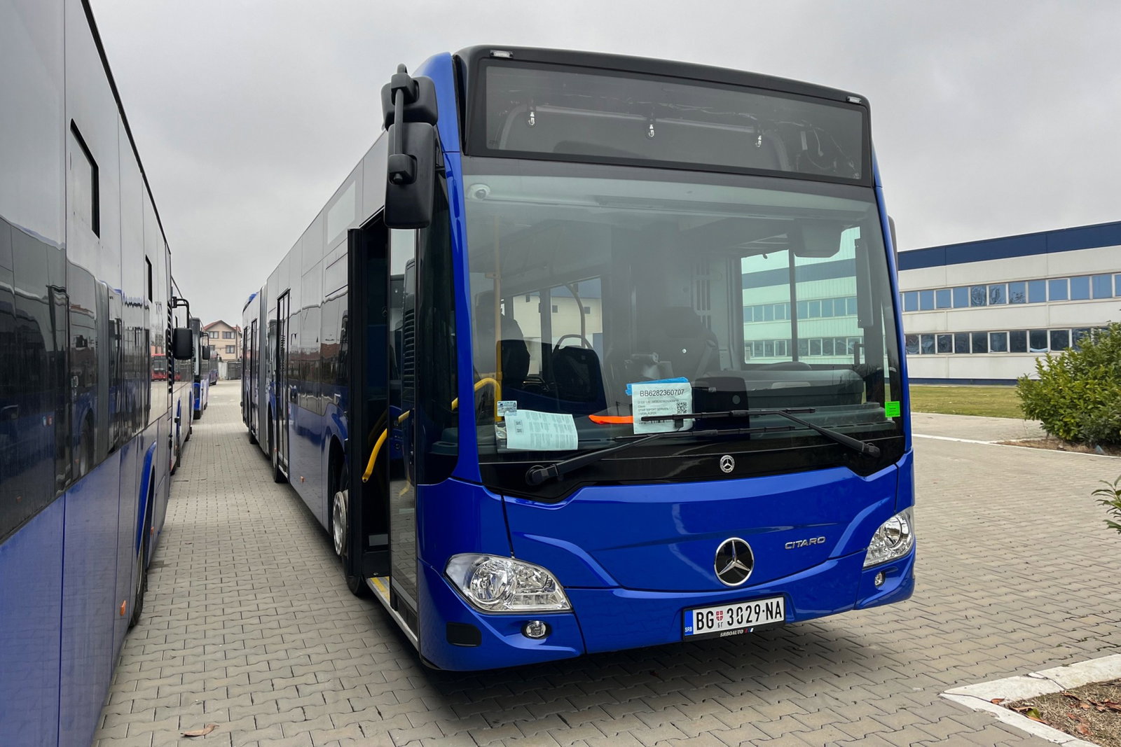 Lágyhibrid hajtású Mercedes-Benz Citarókkal bővíti flottáját a belgrádi ASP Strela Obrenovac