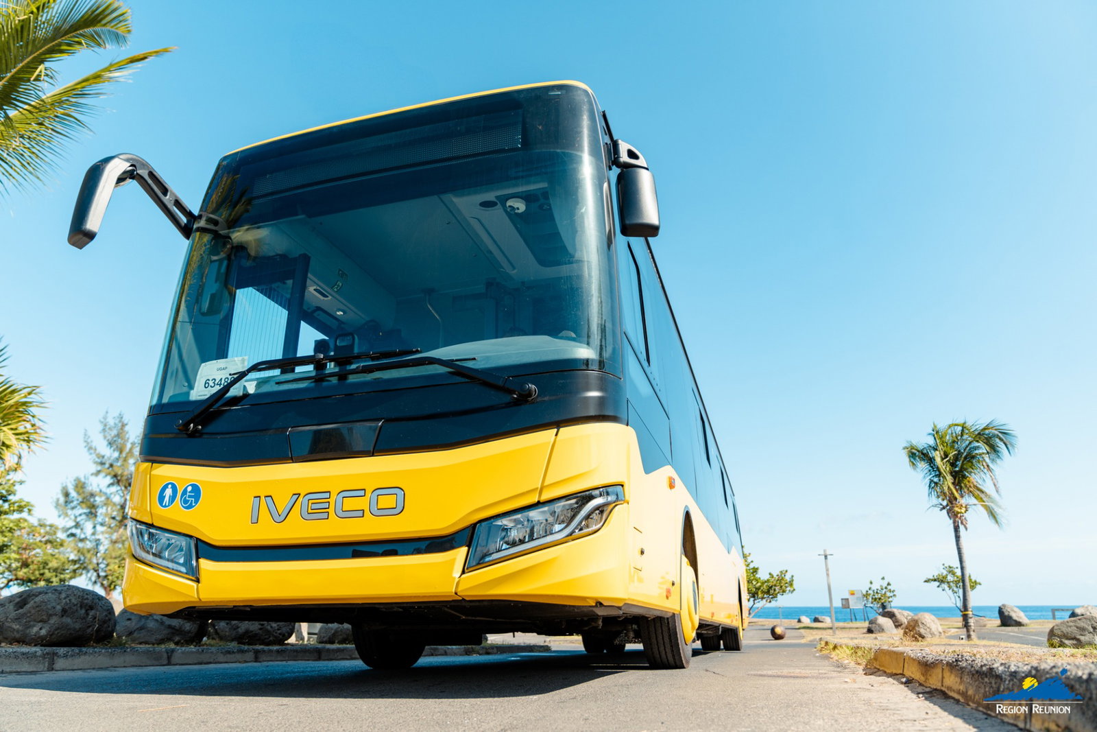 Újabb Iveco Crossway Low Entry autóbuszok érkeznek Réunion szigetére