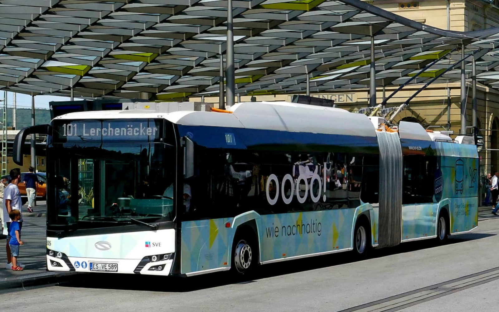 Hatvanegy önjáró trolibuszra írt ki pályázatot Esslingen am Neckar