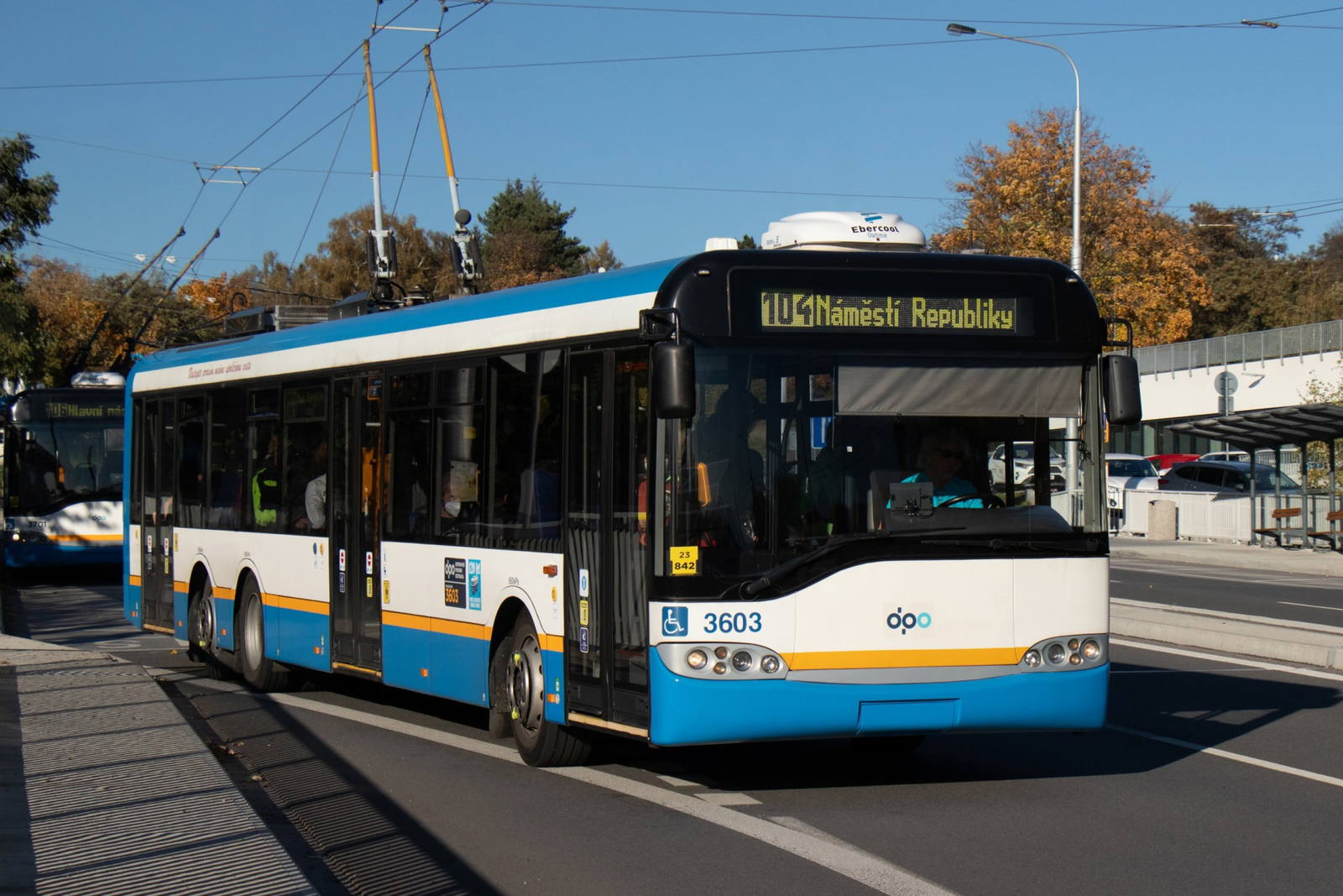 Elköszönt az utolsó Solaris Trollino 15 AC trolibusz is Ostrava városától