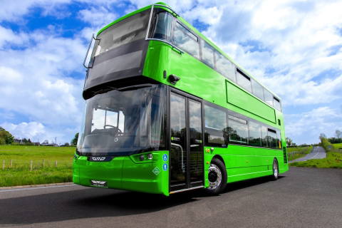 Második generációjába lép a Wrightbus emeletes hidrogénbusza