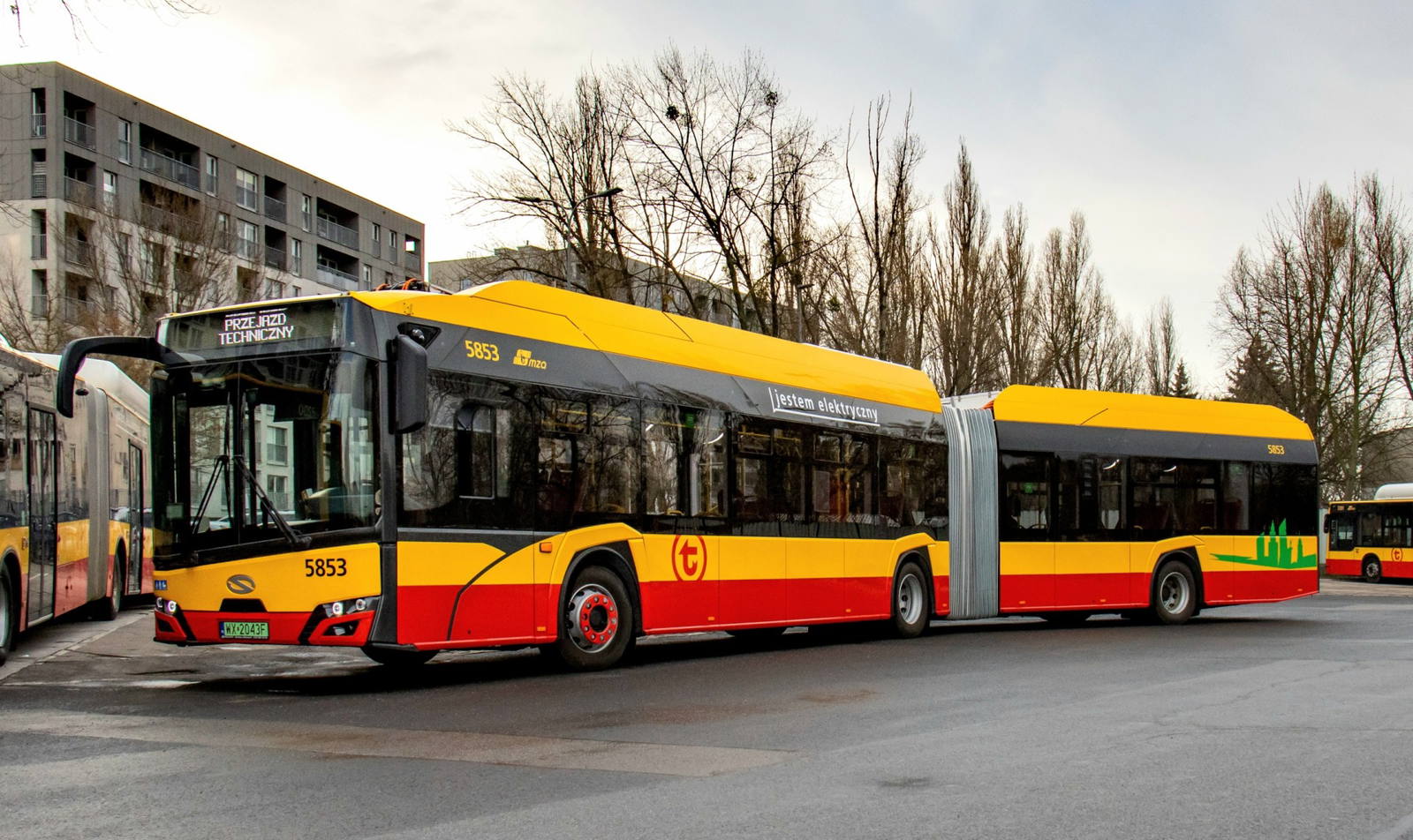 A Solarishoz került az Irizar varsói 50 darabos csuklós villanybusz megrendelése