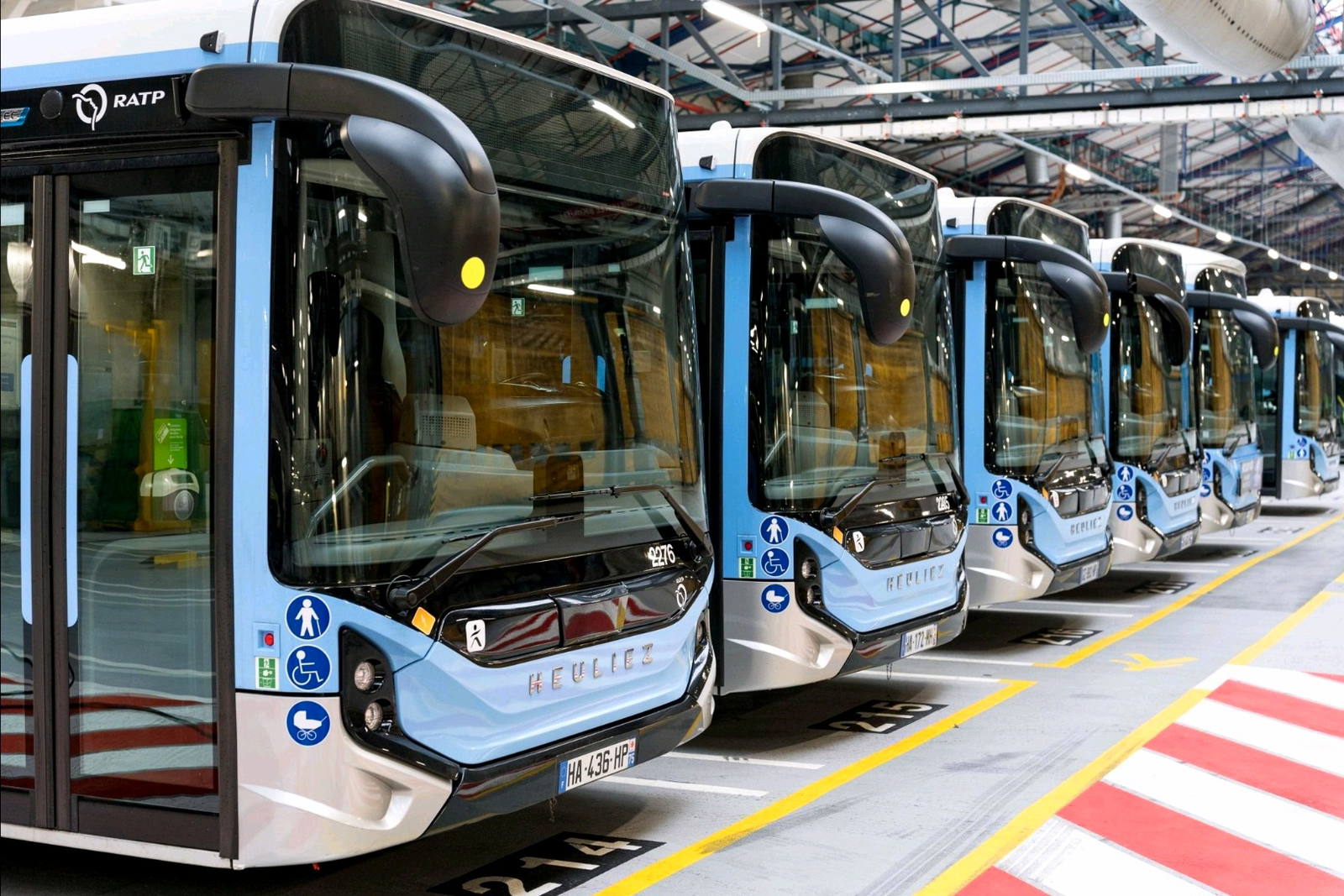 Már több mint ezer elektromos busz közlekedik Párizsban