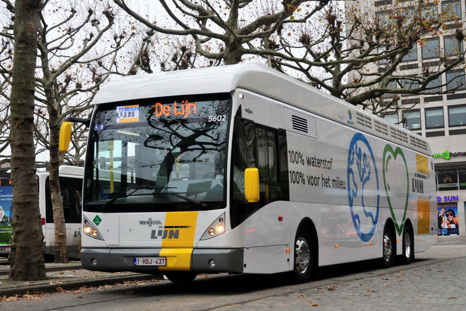 Végleg leállította hidrogénbuszait a belga De Lijn